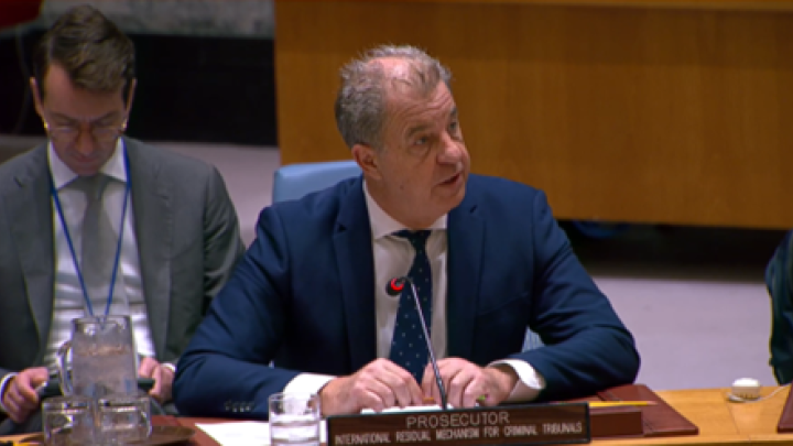 Prosecutor Brammertz at UNSC